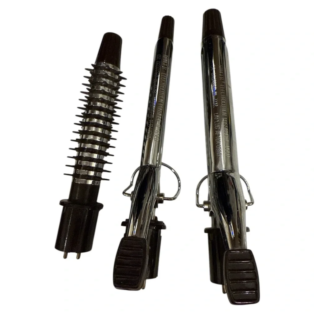 Vidal Sassoon Vintage 1987 Multi Tool Hair Styler Brush Curling Iron Wand Tested